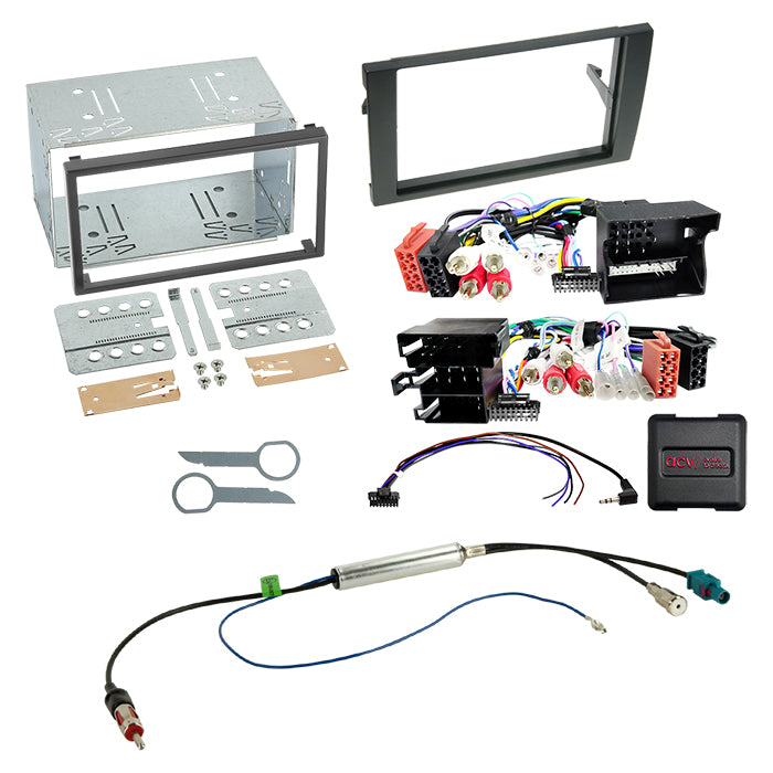 ACV, 2-DIN Kit Audi A4 B6/B7 (8E)/Seat Exeo(3R) Afstandsbediening