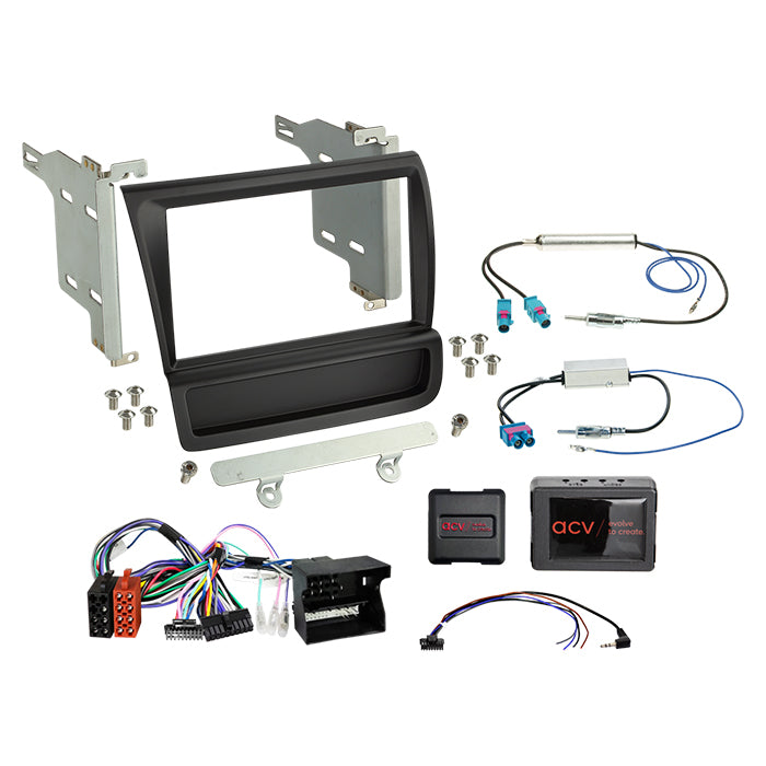ACV, Kompletní 2-DIN Kit 05/2015 /amp Černý — Pasuje do Audi R8(42) 04/ 2007-