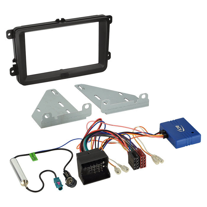 ACV, 2-DIN Kit Seat/skoda/vw CAN Bus/anténa Černá