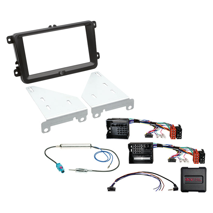 ACV, Kompletní 2-DIN Kit pro Seat/Skoda/VW 40Pin/52Pin Quadlock