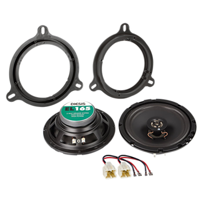 ACV Set di altoparlanti 165 mm 2 vie per Dacia/Nissan/Renault