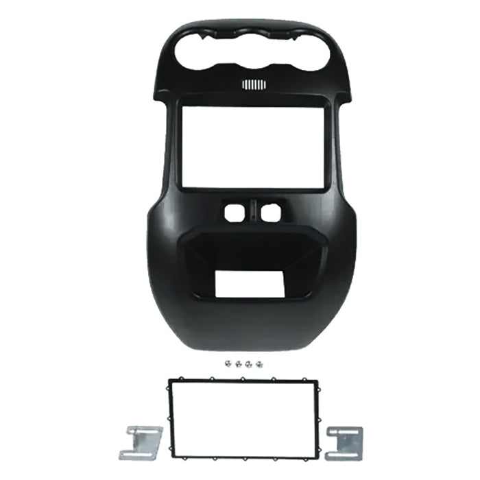 ACV, 2-DIN Kit Zwart — Geschikt voor Ford Ranger (2AB) 2011-2015
