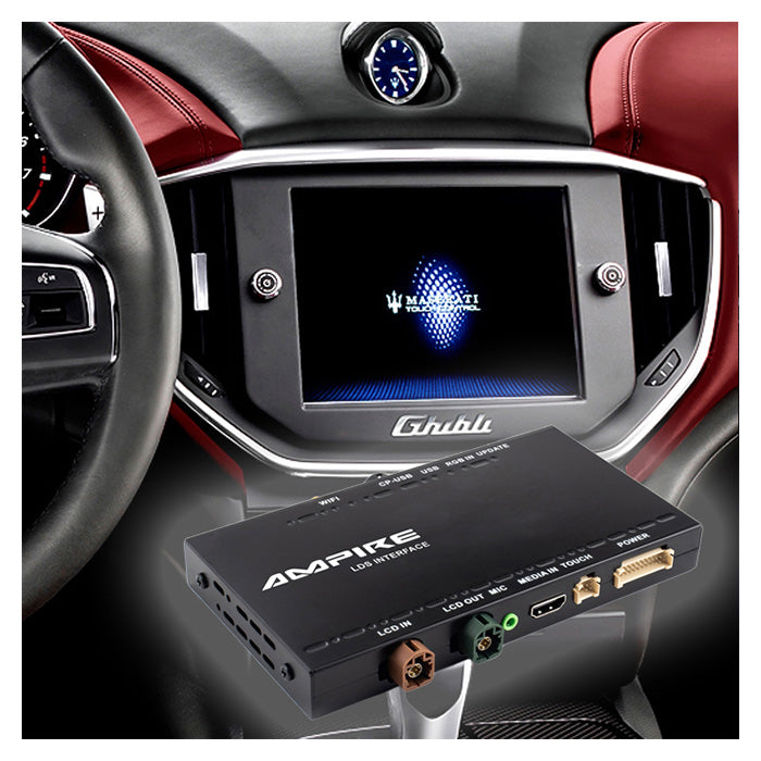 Ampire, Carplay-sovitin Maserati Ghibli III:lle, Quattroporte VI:lle