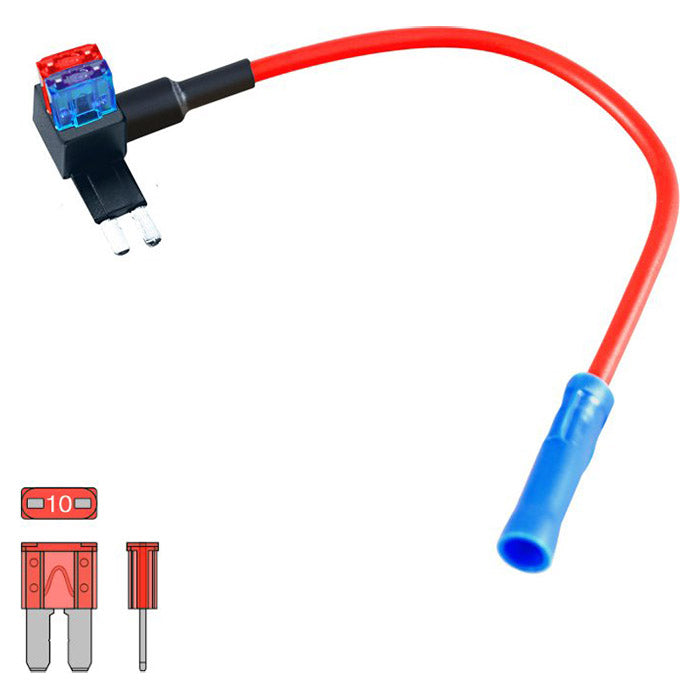 Ampire, Tap voor MICRO2-zekering 10A (acz) - 1 St.