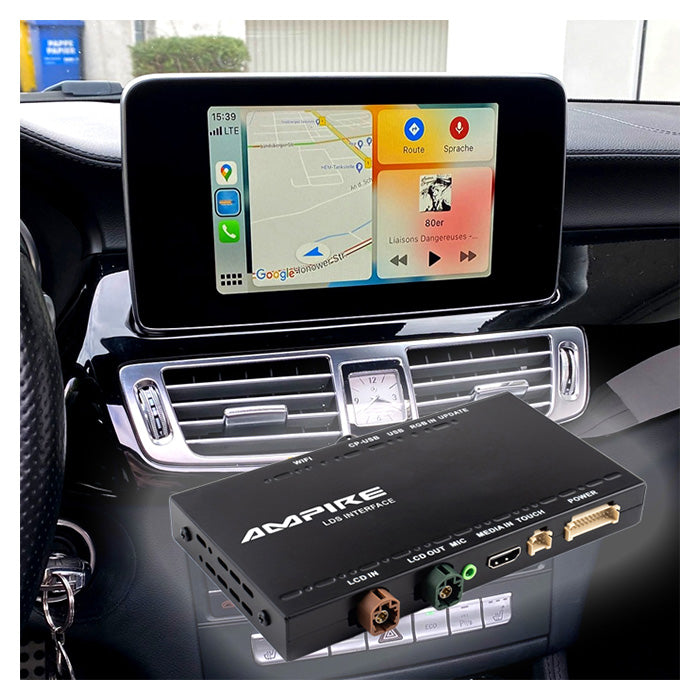 Ampire, Carplay-adapter Mercedes A-, B-, C-, E-, G-luokka jne.