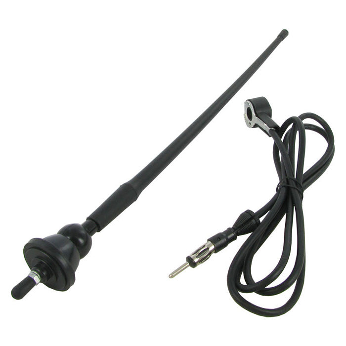 Connects2, Krátká Gumová Anténa - 40cm, 10mm Děrování DIN Konektor