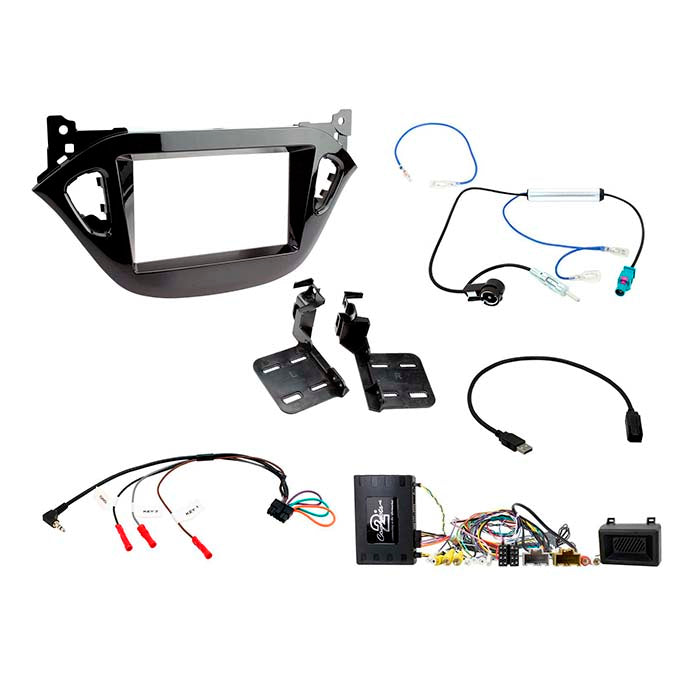 Connects2, Kit completo 2-DIN — Compatibile con Opel Corsa 2017-