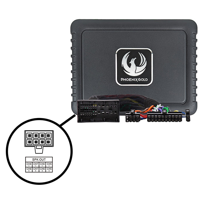 Phoenix Gold, Kit Amplificatore DSP HiFi — Compatibile con BMW 2001-2019