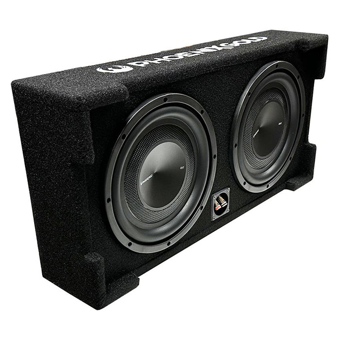Phoenix Gold, 2X10" 700W Rms 2Ohm Caisson de Sub. Passif