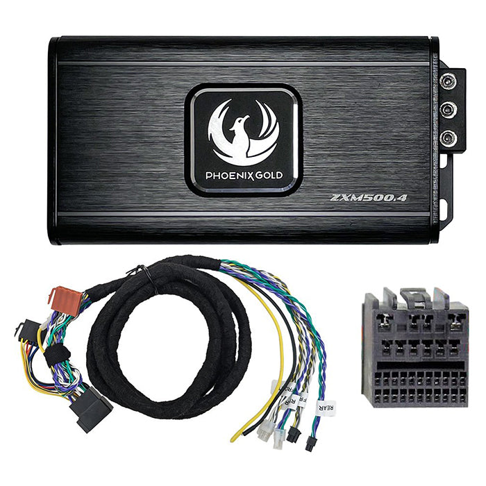 Phoenix Gold, Amplificateur Plug-n-play 4x125W pour Ford — Compatible à partir de 2018