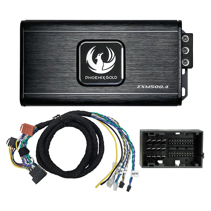 Phoenix Gold, Fiat 500W 4x125W Plug-n-play Wzmacniacz
