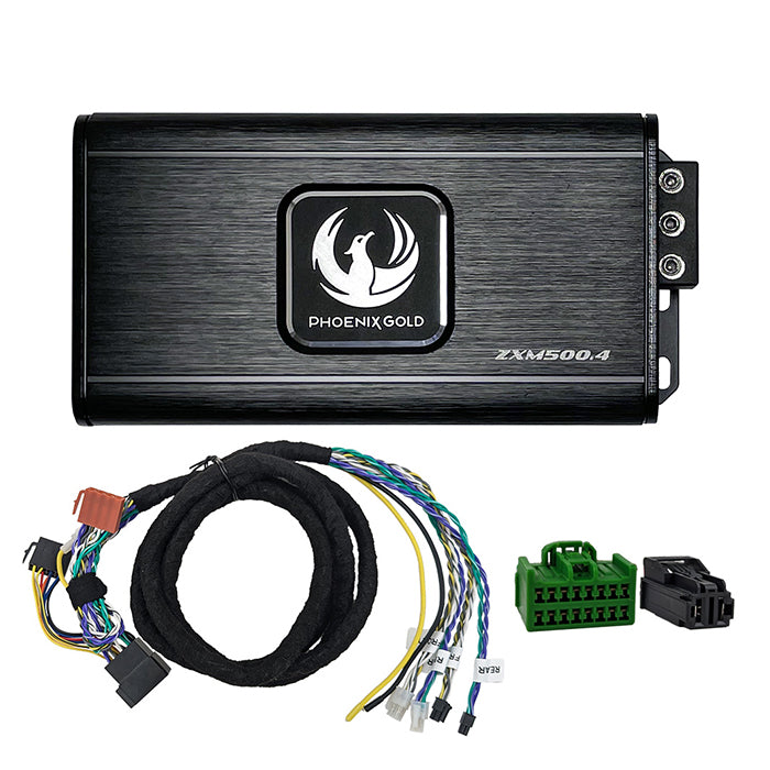 Phoenix Gold, Volvo 4x125W Plug-n-play Forstærker — Passer til 2017-