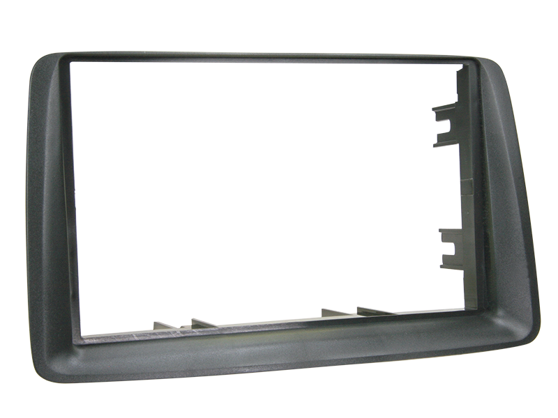 ACV, 2-DIN Radio Frame 03/2013 Gray — Fits Fiat Panda 10/ 2003-