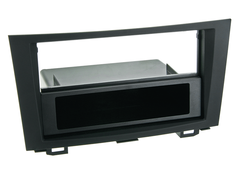ACV, Radioblende Schwarz mit Fach — Passt für 2-DIN CR-V 2007-
