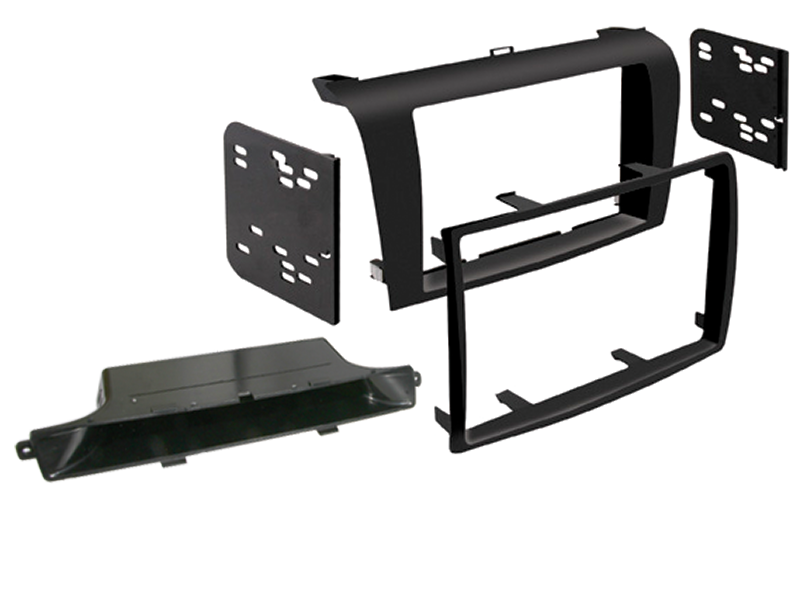 ACV, Radiobehuizing 2-DIN 07 Zwart — Geschikt voor Mazda 3 2003-