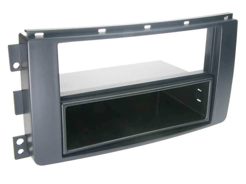 ACV, Radioblende Schwarz — Passend für 2-DIN Smart For Two 2007-