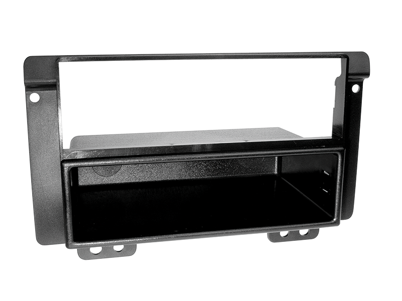 ACV, Radioblende Schwarz — Passt für 2-DIN Freelander 2004-