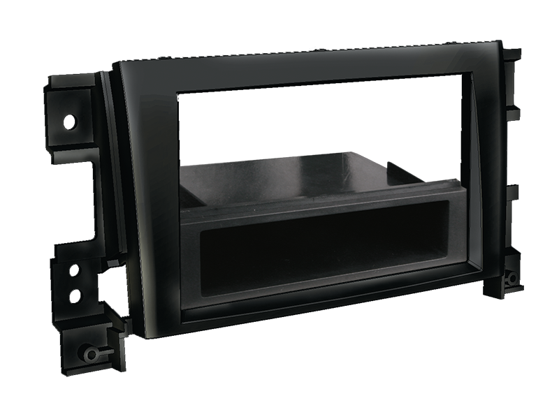 ACV, Radioblende Schwarz — Passend für 2-DIN Grand Vitara 2005-