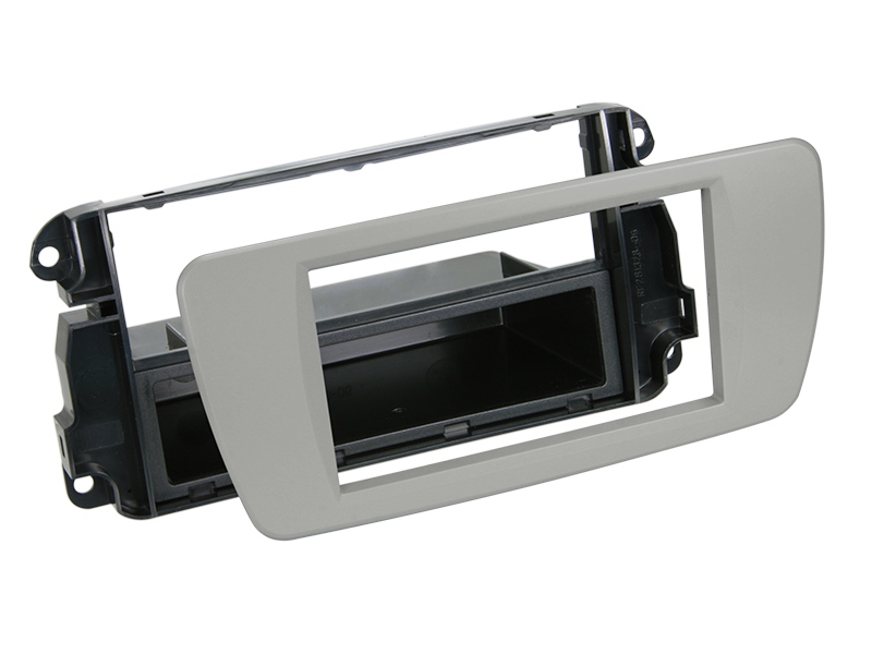 ACV, Radioblende 2-DIN Schwarz — Passend für Seat Ibiza 6j 2008-