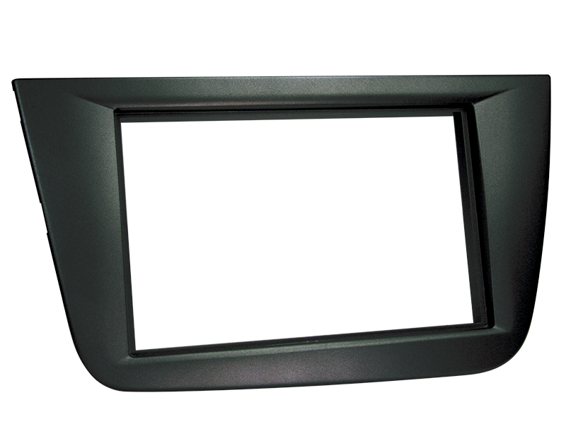 ACV, Radio Frame Black — Fits 2-DIN Altea / Toledo 2004-