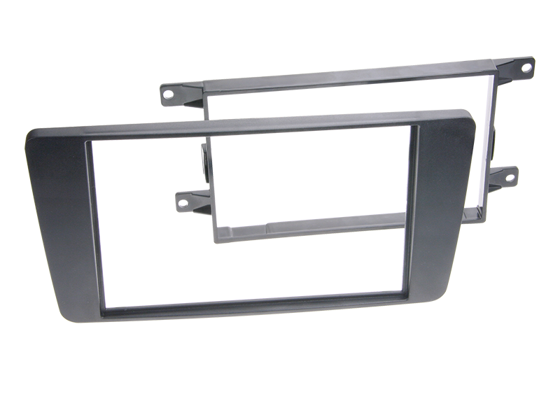 ACV, Radio Frame Black — Fits 2-DIN Octavia II 2004-
