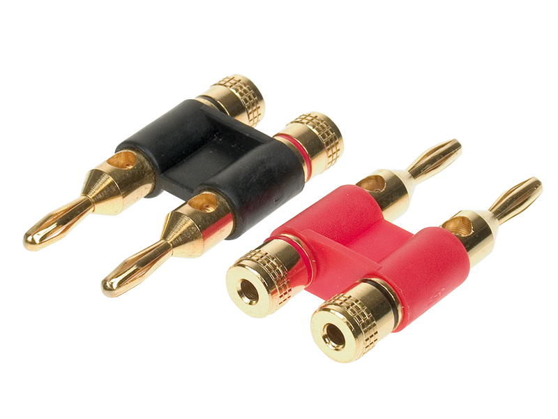 ACV, Double Banana Plug 2 Pcs. Cable Max. 10 mm2