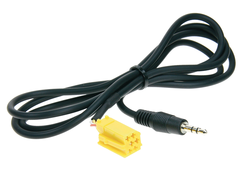 ACV, Adaptateur AUX Mini-iso->mini-jack 1,25 m.