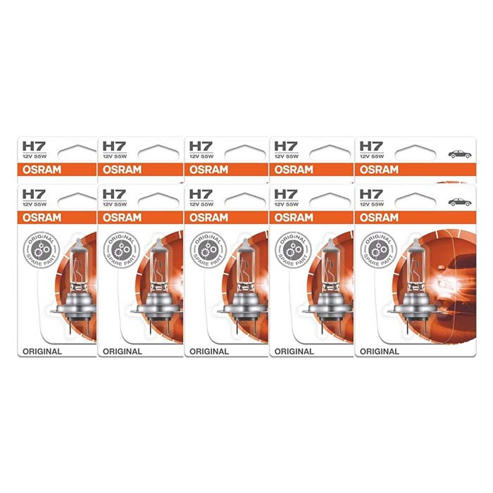 Osram, H7 12V Zestaw Żarówek 200 Szt.