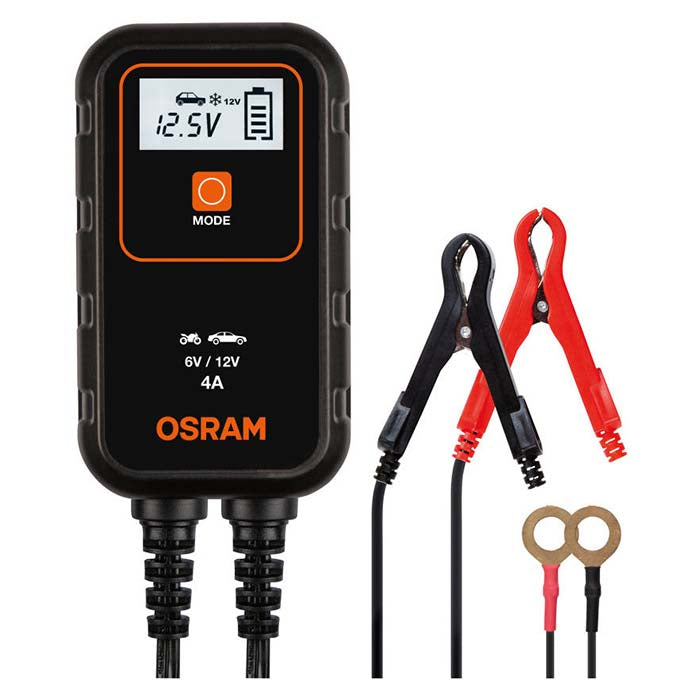 Osram, Ładowarka do akumulatorów 4A, Kabel 1,5m