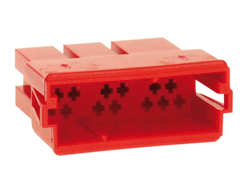ACV, 20 Pin - Gehäuse für Mini-isostik Rot
