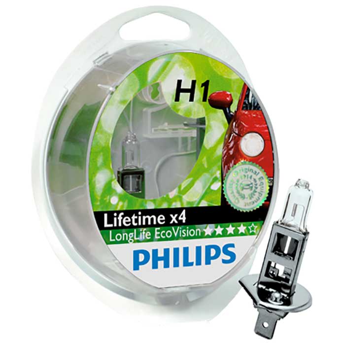 Philips, Longlife Ecovision H1 55W 12V - Sada