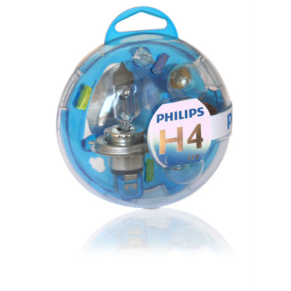 Philips, H4 Ersatzlampen-Kit