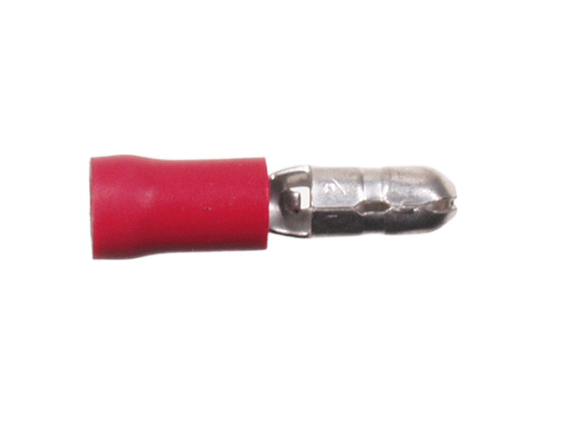 ACV, Kabelschuh - Roter Stecker / 100 Stk