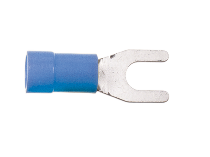 ACV, Gabelschuh Blau 4,3mm / 100 Stk