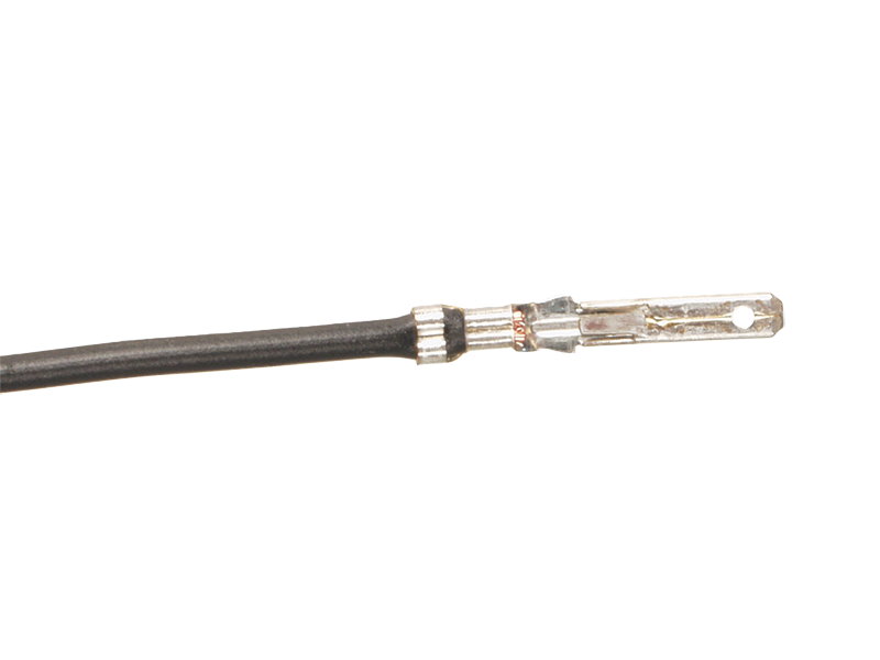 ACV, 2,8 mm Stecker für ISO-Stecker mit 13 cm LED