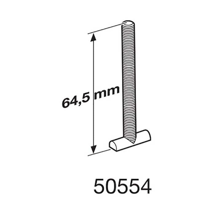 Thule, T-šroub m6x64,5