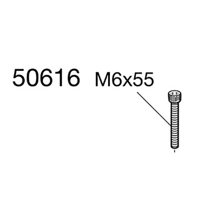 Thule, Unbrakobolt m6x55 Černý