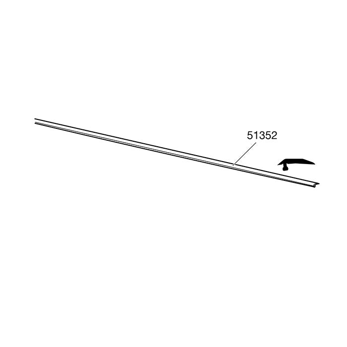 Thule, Gumová lišta Antihyl 1550 mm