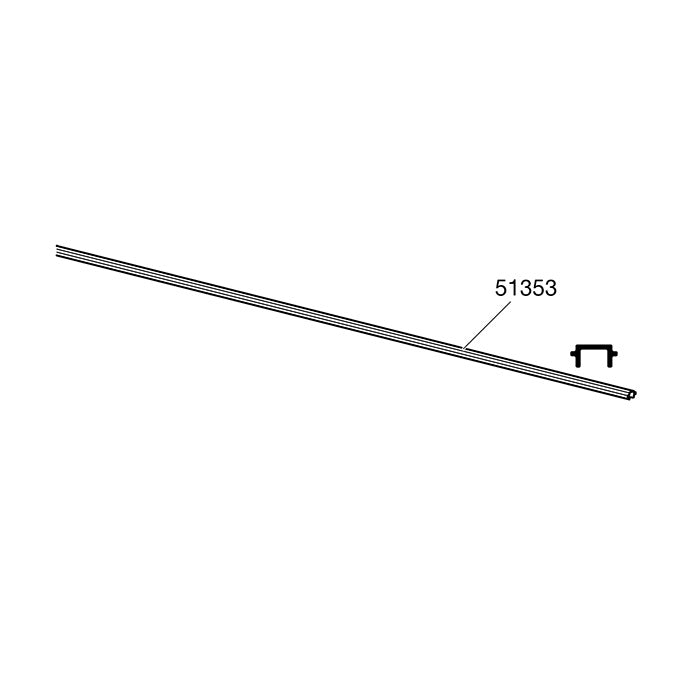Thule, Gumová lišta T Track 1460 mm