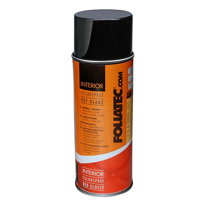 Foliatec, Spray de Color para Interiores Rojo 400 ml