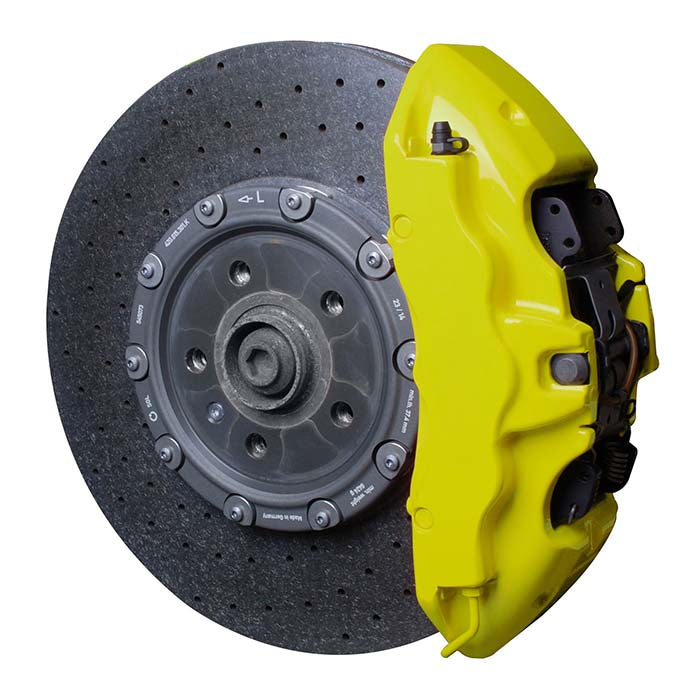 Foliatec, Brake Caliper Paint Neon Yellow Brush