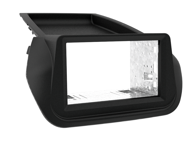ACV, 2-DIN Schwarz — Passend für Kit nemo / Fiorino / Bipper 2008-