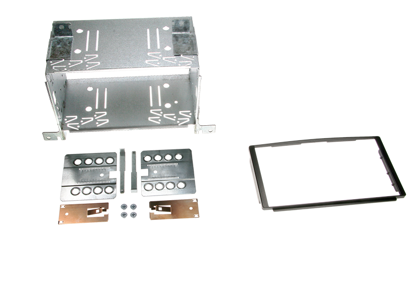 ACV, Kit 2-DIN 06 Noir — Compatible avec Hyundai Santa Fe 2005-