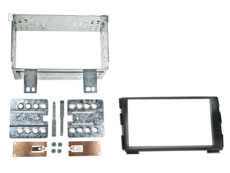 ACV, 2-DIN Kit Černý — Pasuje pro KIA Cee'd 2010-