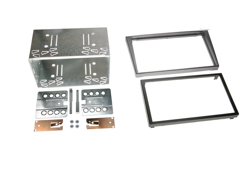 ACV, 2-DIN Radioblende Opel/Renault/Subaru/Suzuki Matt-chrom