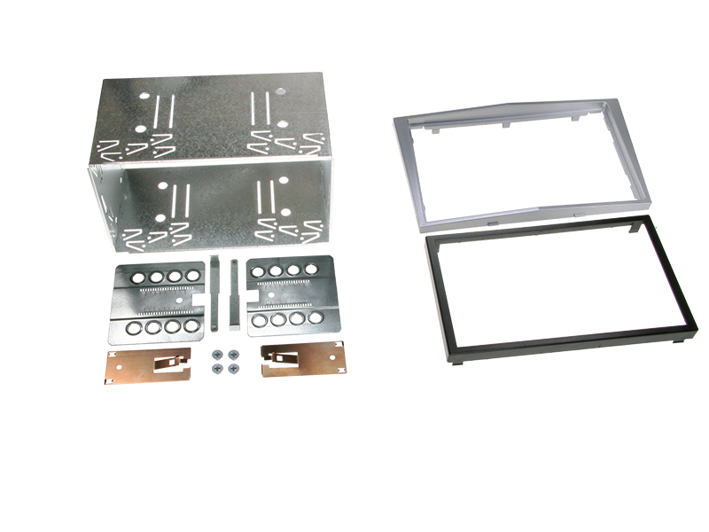ACV, 2-DIN Kit Opel Diverse Chromesilver