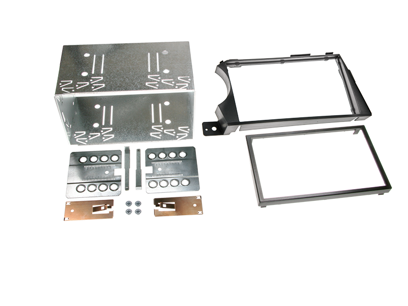 ACV, 2-DIN Kit Actyon/Kyron Zwart — Set