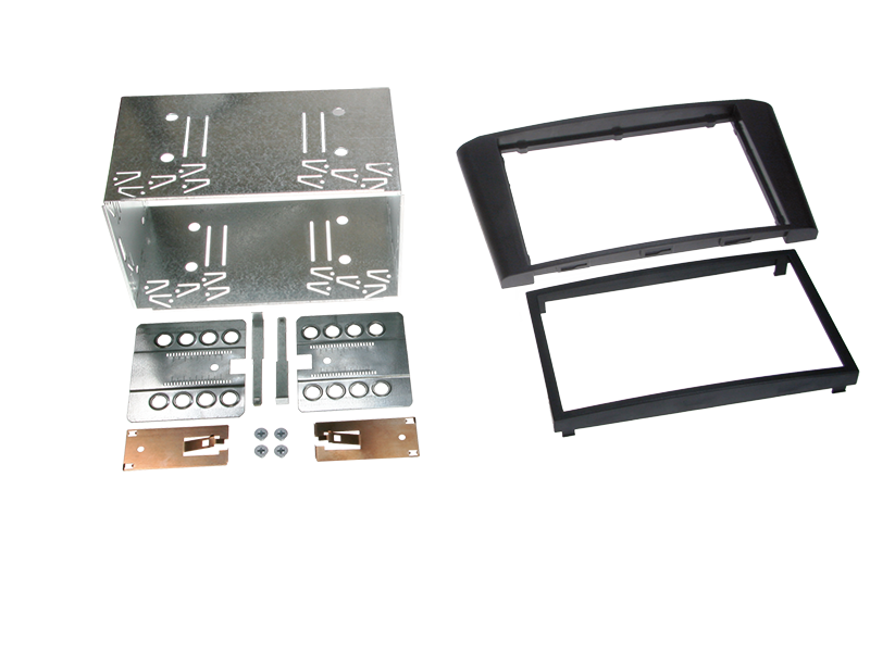 ACV, 2-DIN Schwarz Gummi — Passend für Kit Avensis t25 2003-