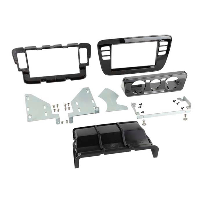 ACV, 2-DIN Radioblende Mii/Skoda Citigo/VW Up Piano Schwarz
