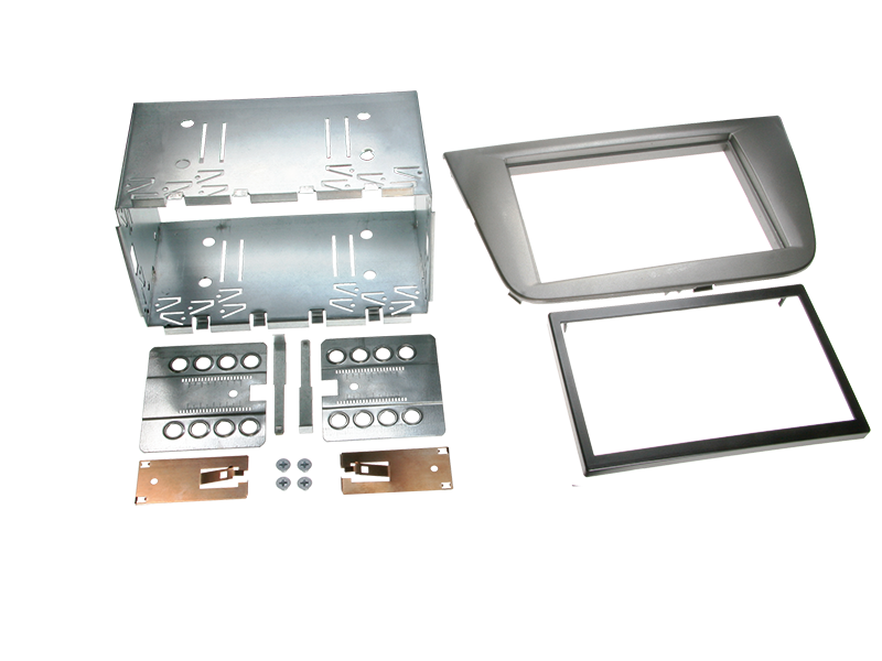 ACV, 2-DIN Anthracite — Fits Kit Toledo / Altea 2005-